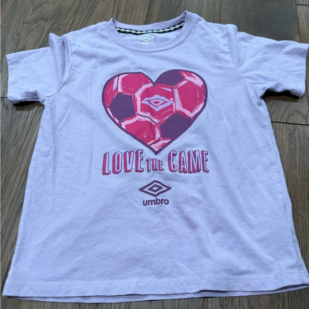 Umbro Soccer Tee Shirt Girls Youth XL